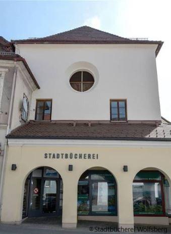 Vorderansicht Stadtbücherei Wolfsberg